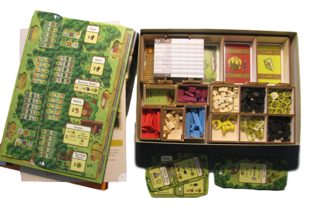DIGITAL DXF DOWNLOAD FILE FOR ORGANISER COMPATIBLE WITH AGRICOLA  BOARD GAME