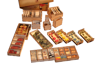 DIGITAL DXF DOWNLOAD FILE FOR ORGANISER COMPATIBLE WITH TRICKERION THE  BOARD GAME