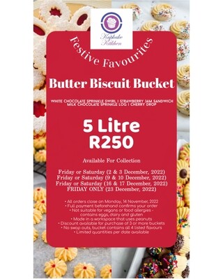 5L Butter Biscuit Bucket