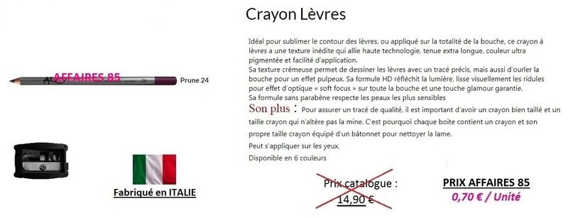 Crayon Lèvres Prune