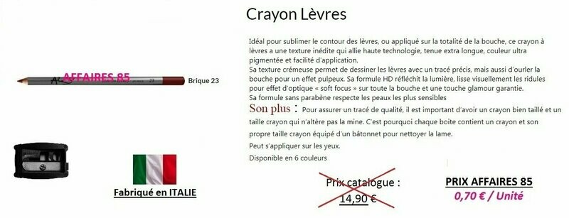 Crayon Lèvres Brique