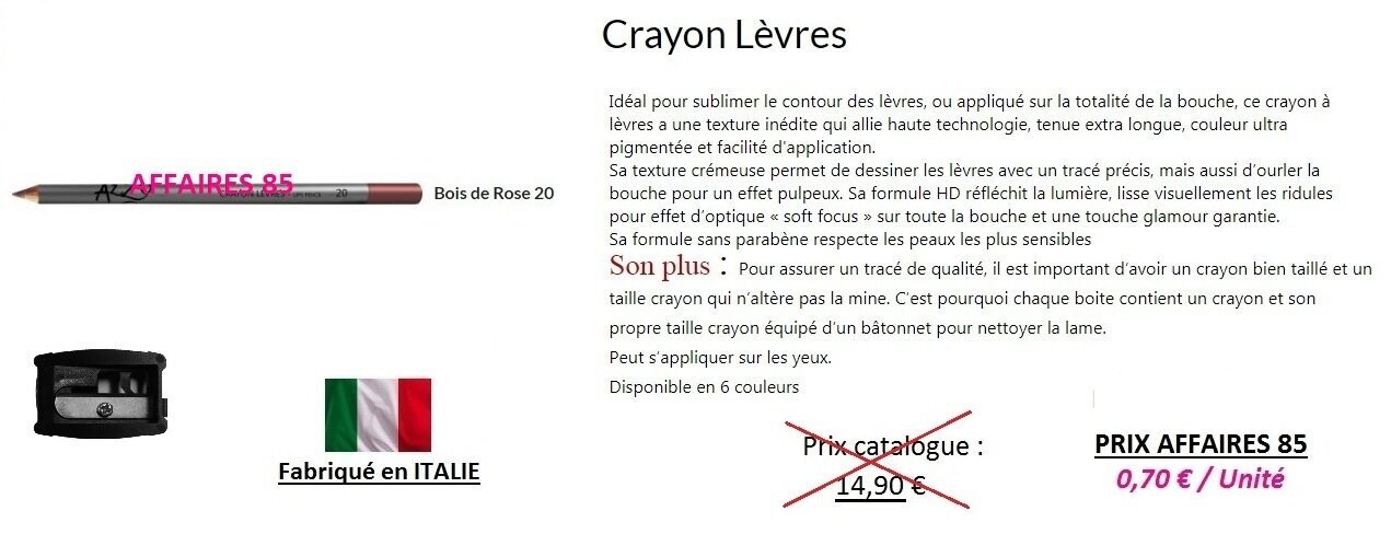 Crayon Lèvres Bois de Rose