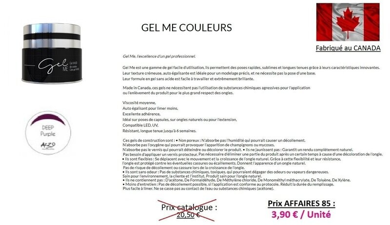 Gel couleur Deep Purple