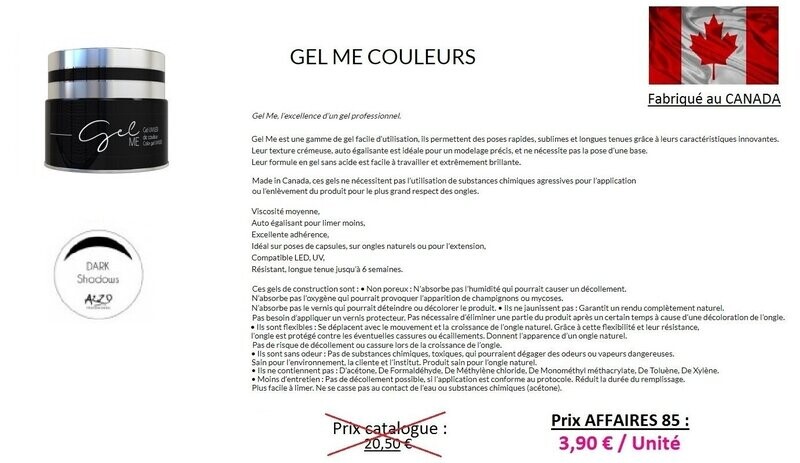 Gel couleur Dark Shadows