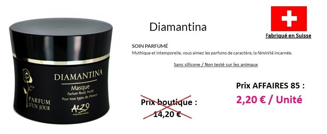 Masque Parfumé DIAMANTINA
