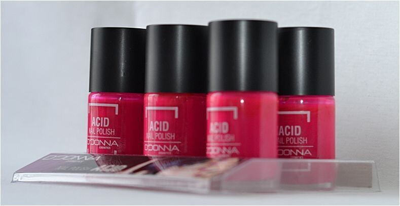 Lot de 6 vernis à ongles Ref 60