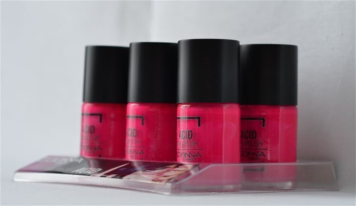 Lot de 6 vernis à ongles Ref 59