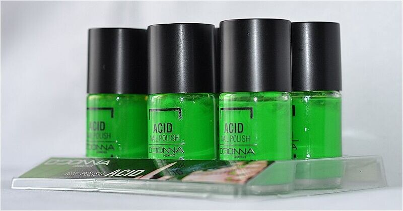 Lot de 6 vernis à ongles Ref 62