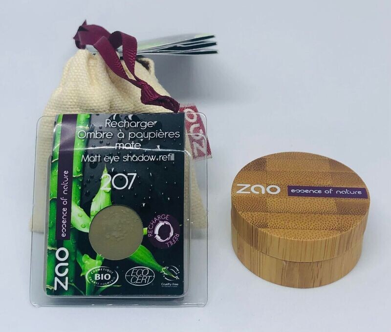 BIO Ombre à paupières + 1 recharge 207 ZAO
