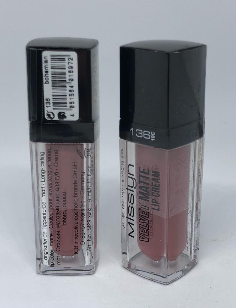 Gloss crême de couleur lèvres 136 MISSLYN