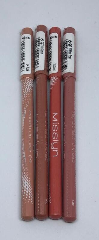Crayon lèvres smooth lot de 4 MISSLYN