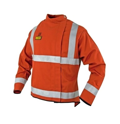 WAKATAC Proban High Visibility Welding Jacket with Reflective Trim