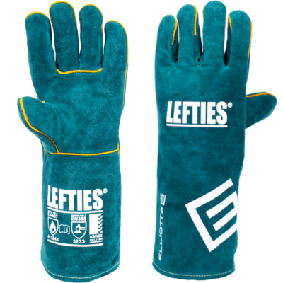 The LEFTIES® Left Handed Welding Gloves