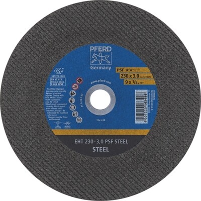 FLAT CUT-OFF WHEEL GP - STEEL EHT 230-3.0 A 24 P PSF