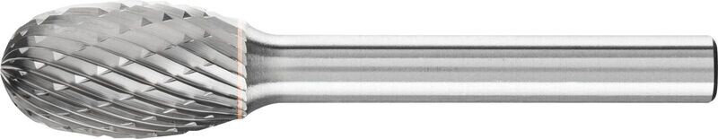 OVAL SHAPE BURR TRE 6MM SHANK TRE 1016/6 C3 PLUS