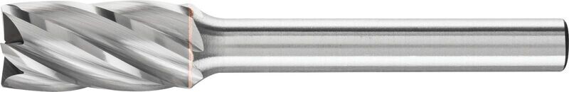 CYLINDRICAL END CUT BURR ZYAS 6MM SHANK ZYAS 1020/6 ALU