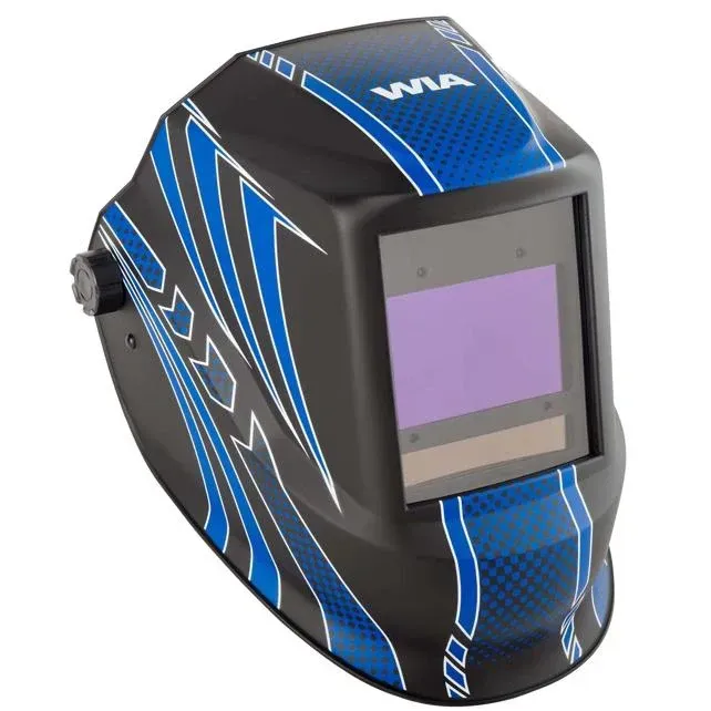 WIA Optic FX Blue Knight Auto Helmet WIA Optic FX Blue Knight Helmet