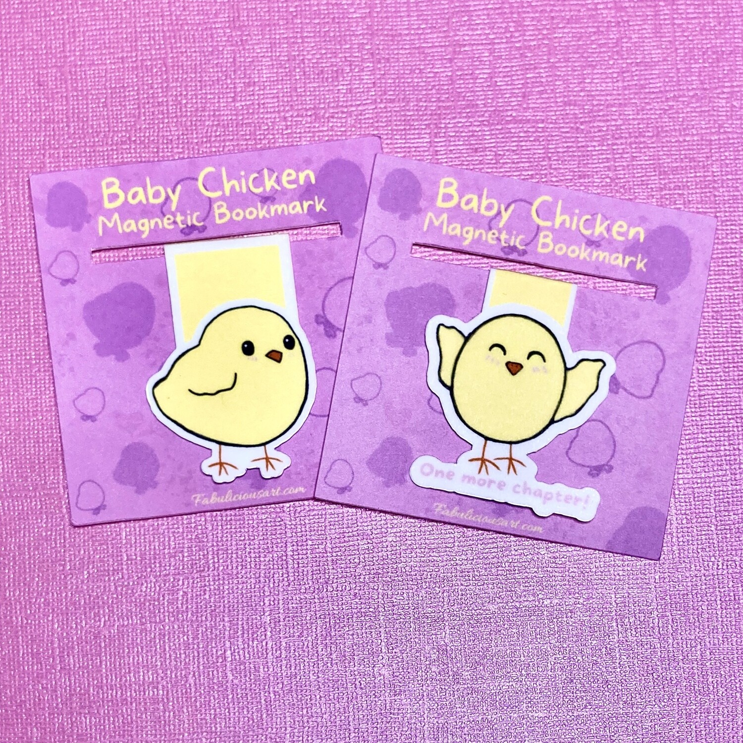 Baby Chicken Magnetic Bookmark