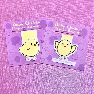 Baby Chicken Magnetic Bookmark