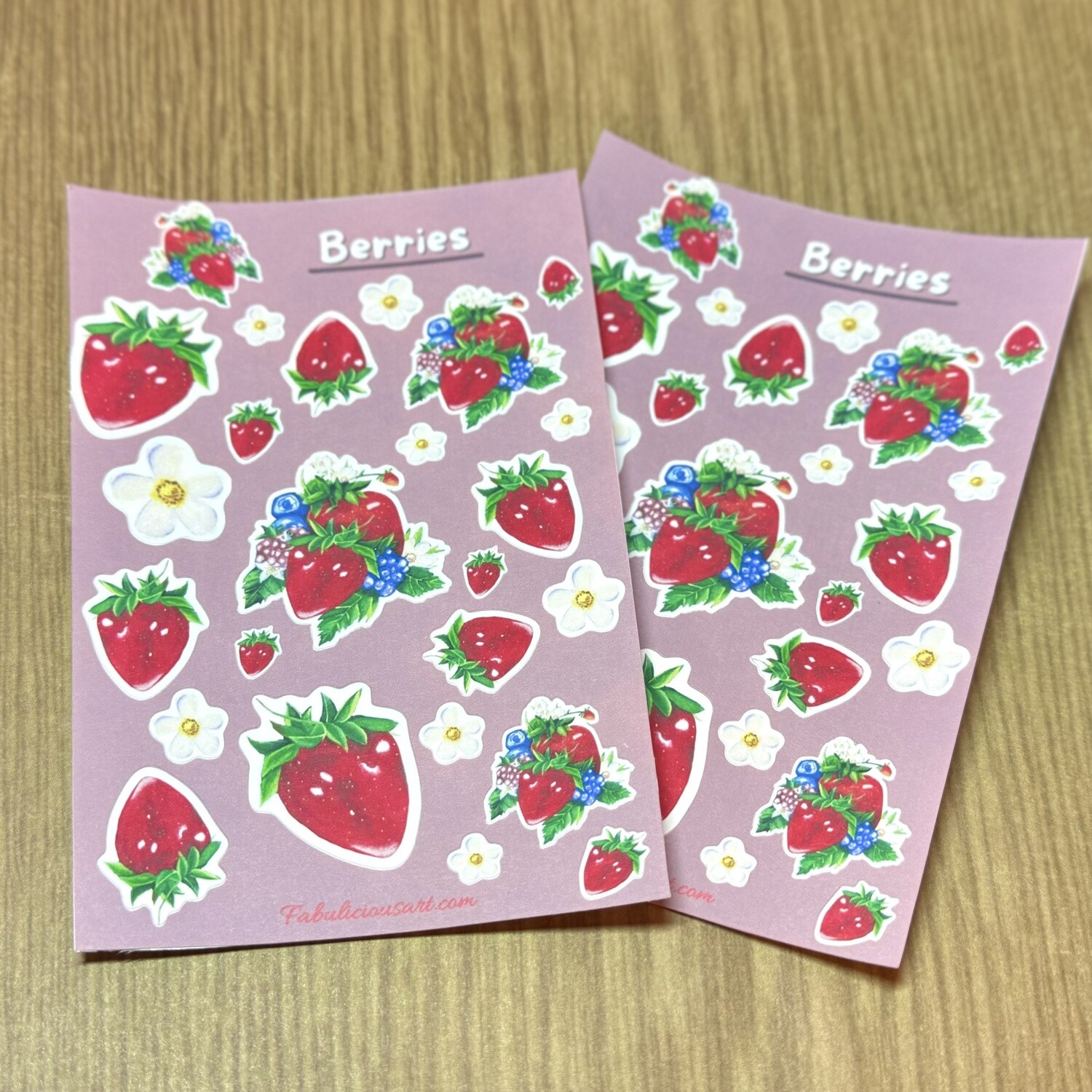 Berries Sticker Sheet