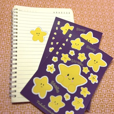 Stars Sticker Sheet