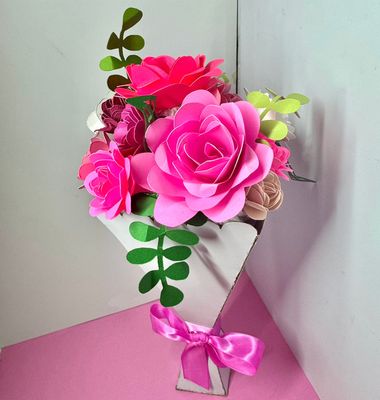 Pink Paper Flower Bouquet