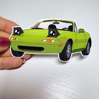 Miata Frog |  Car Die-cut sticker