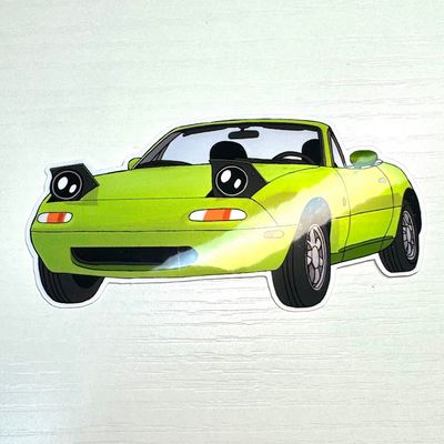 Miata Frog |  Car Die-cut sticker