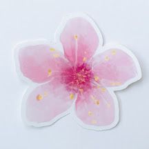 Cherry Blossom Die-cut Stickers