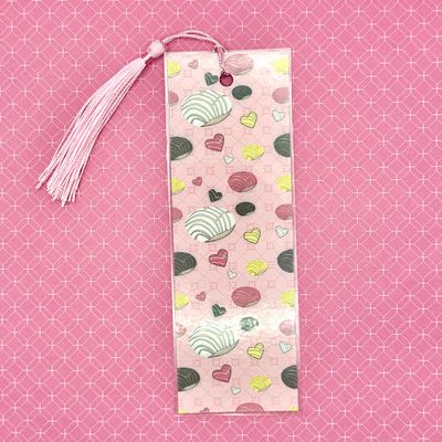 Concha (Mexican Pan Dulce) Pattern Bookmark