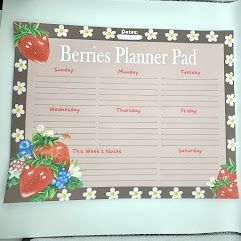 Berries Planner Pad