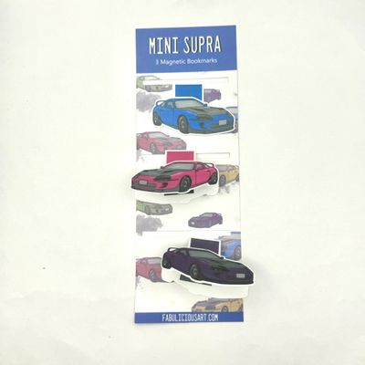 Supra Magnetic Bookmark Set