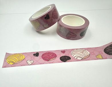 Concha (Mexican Pan Dulce) Washi Tape Roll