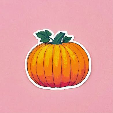 🎃 Pumpkin 🎃 Die-cut Sticker