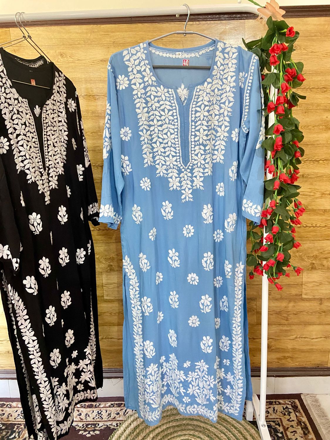&quot;NOOR&quot; Modal Chikankari Kurta