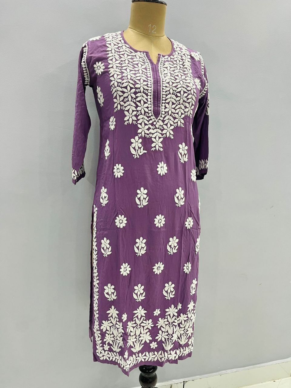 &quot;NOOR&quot; Modal Chikankari Kurta