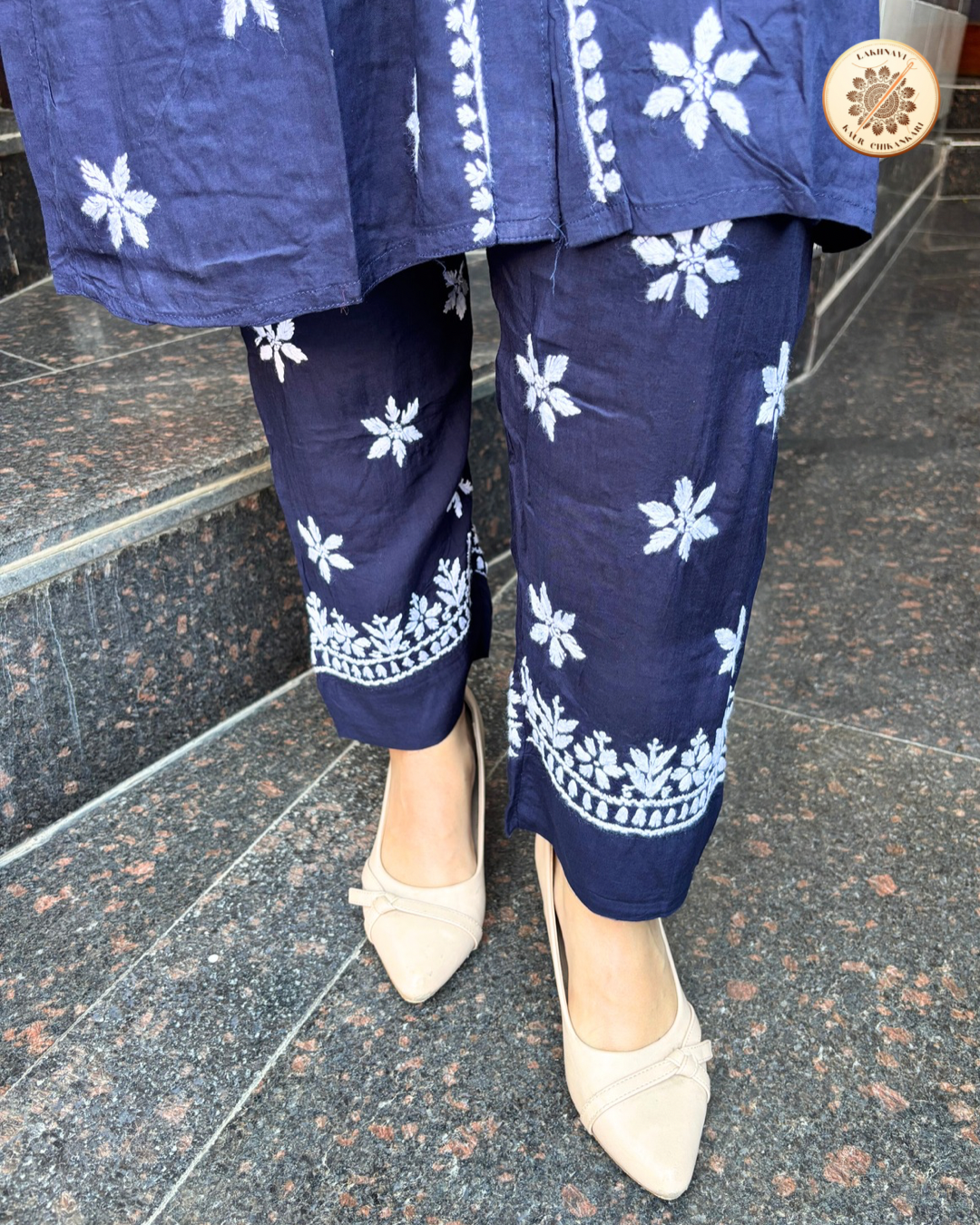 “RYAN” Modal Chikankari Co-Ord Set