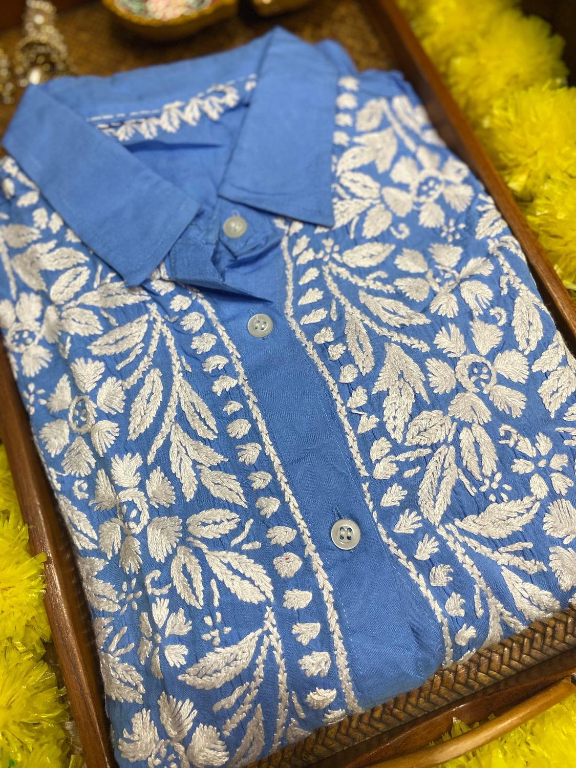 “RYAN” Modal Chikankari Co-Ord Set