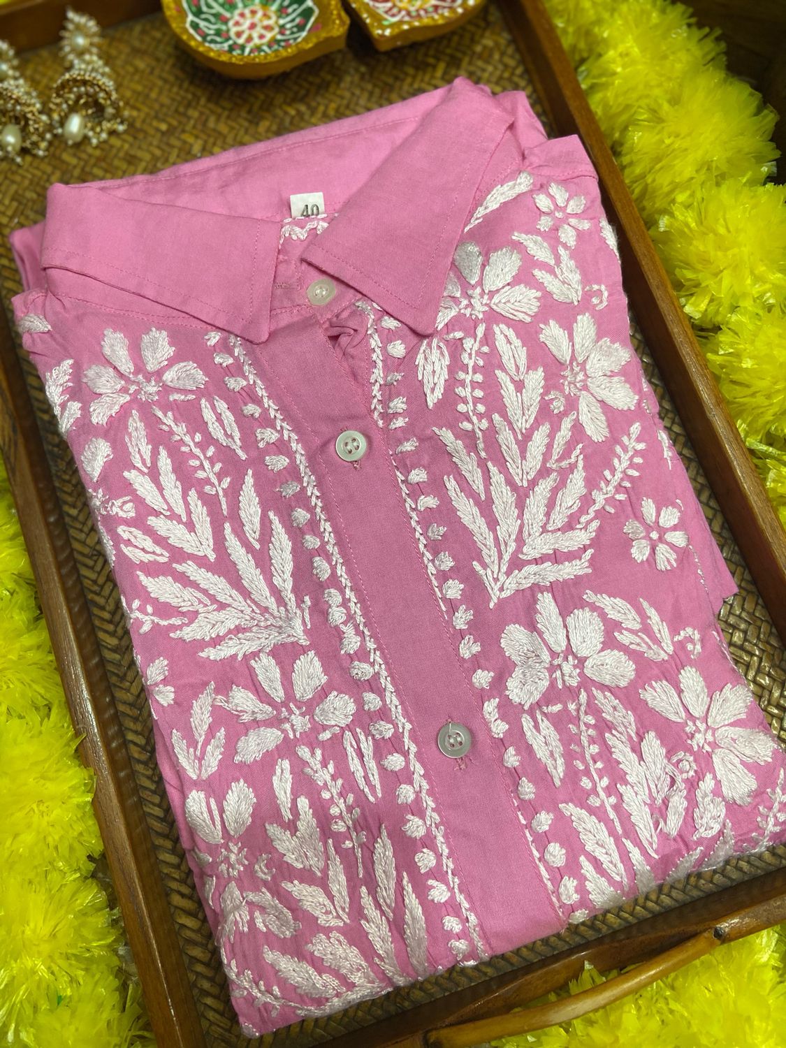 “RYAN” Modal Chikankari Co-Ord Set