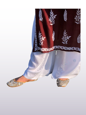 Chikankari Bottoms