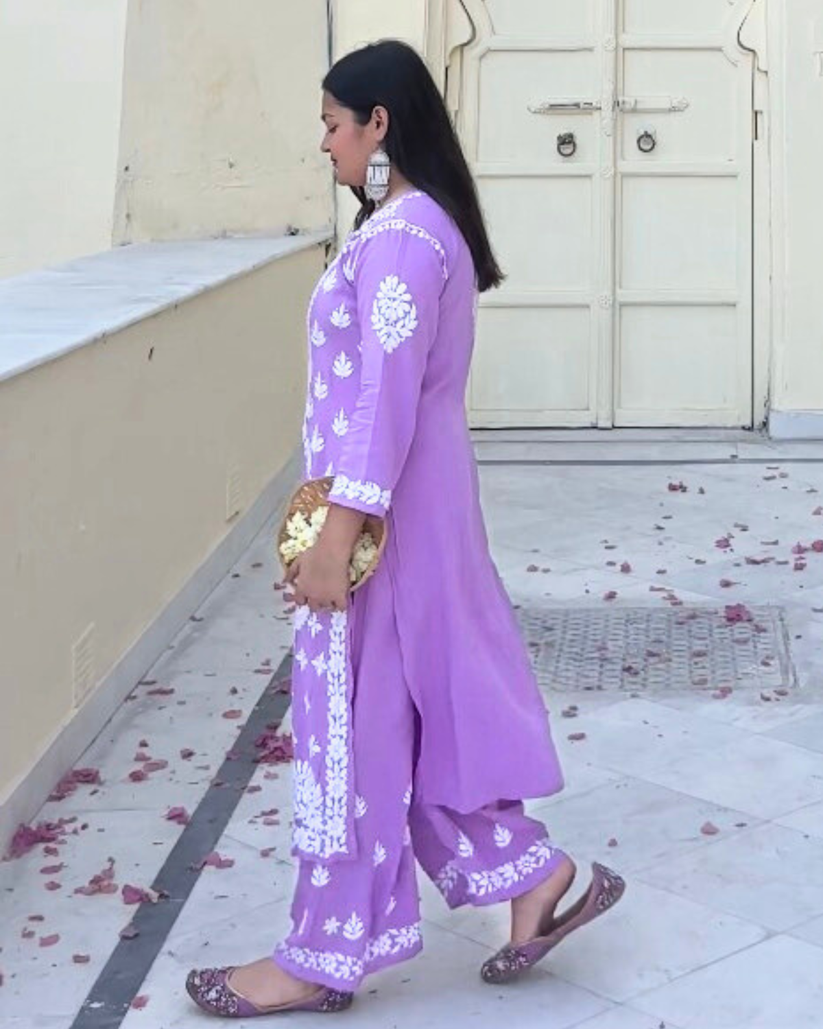 &quot;ALEENA&quot; Modal Chikankari Set