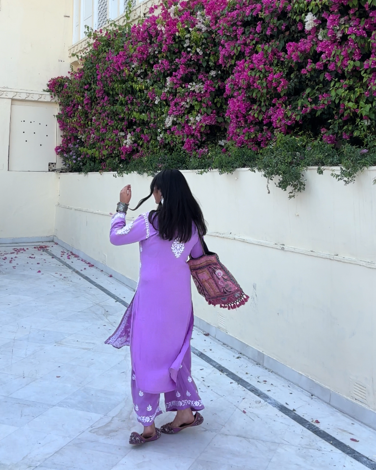 &quot;ALEENA&quot; Modal Chikankari Set