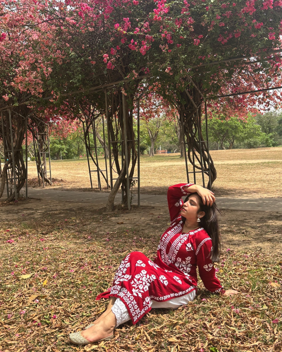 “GULAAB” Modal Chikankari Kurta