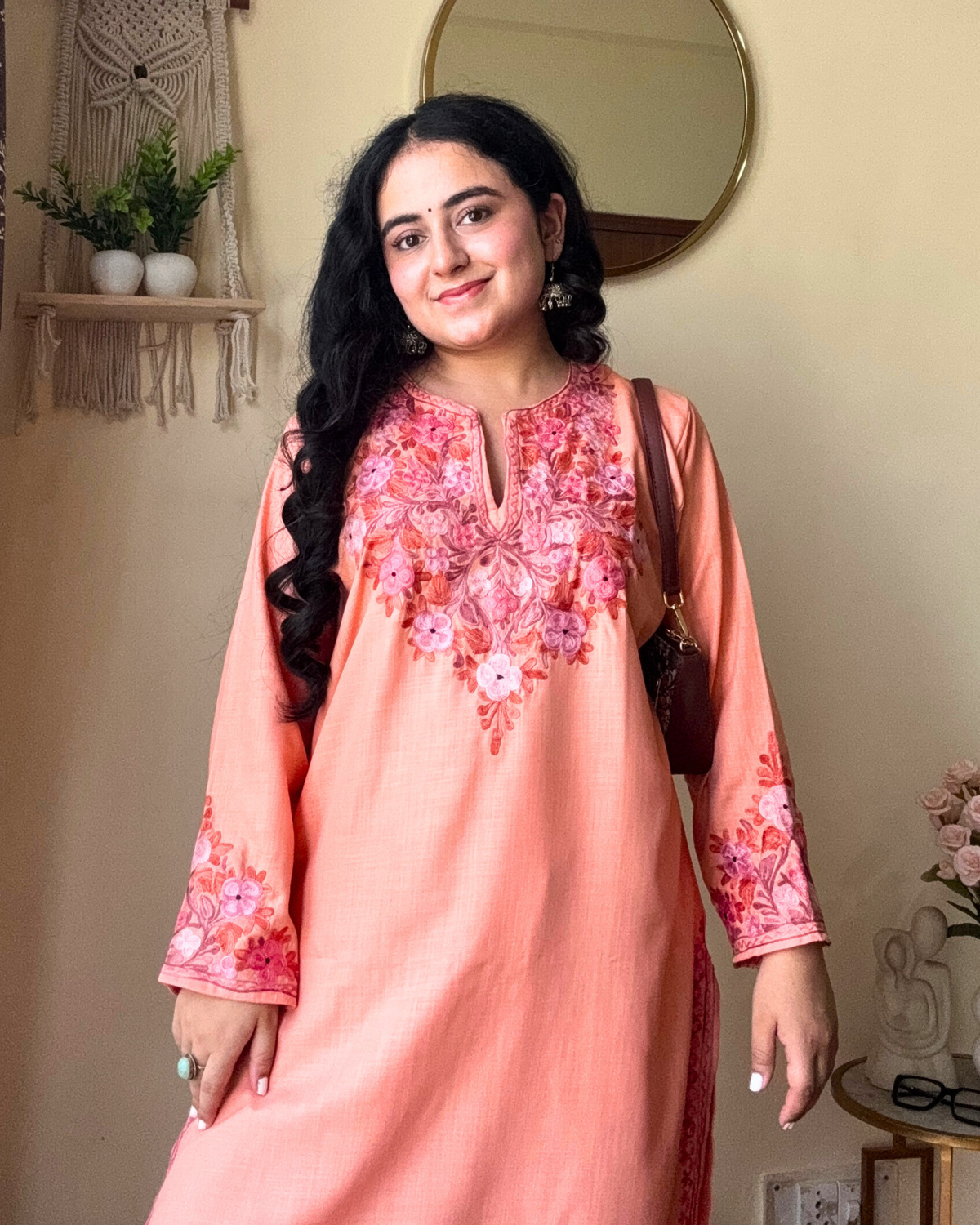 &quot;PARIZA&quot; Kashmiri Cotton Co-Ord Set