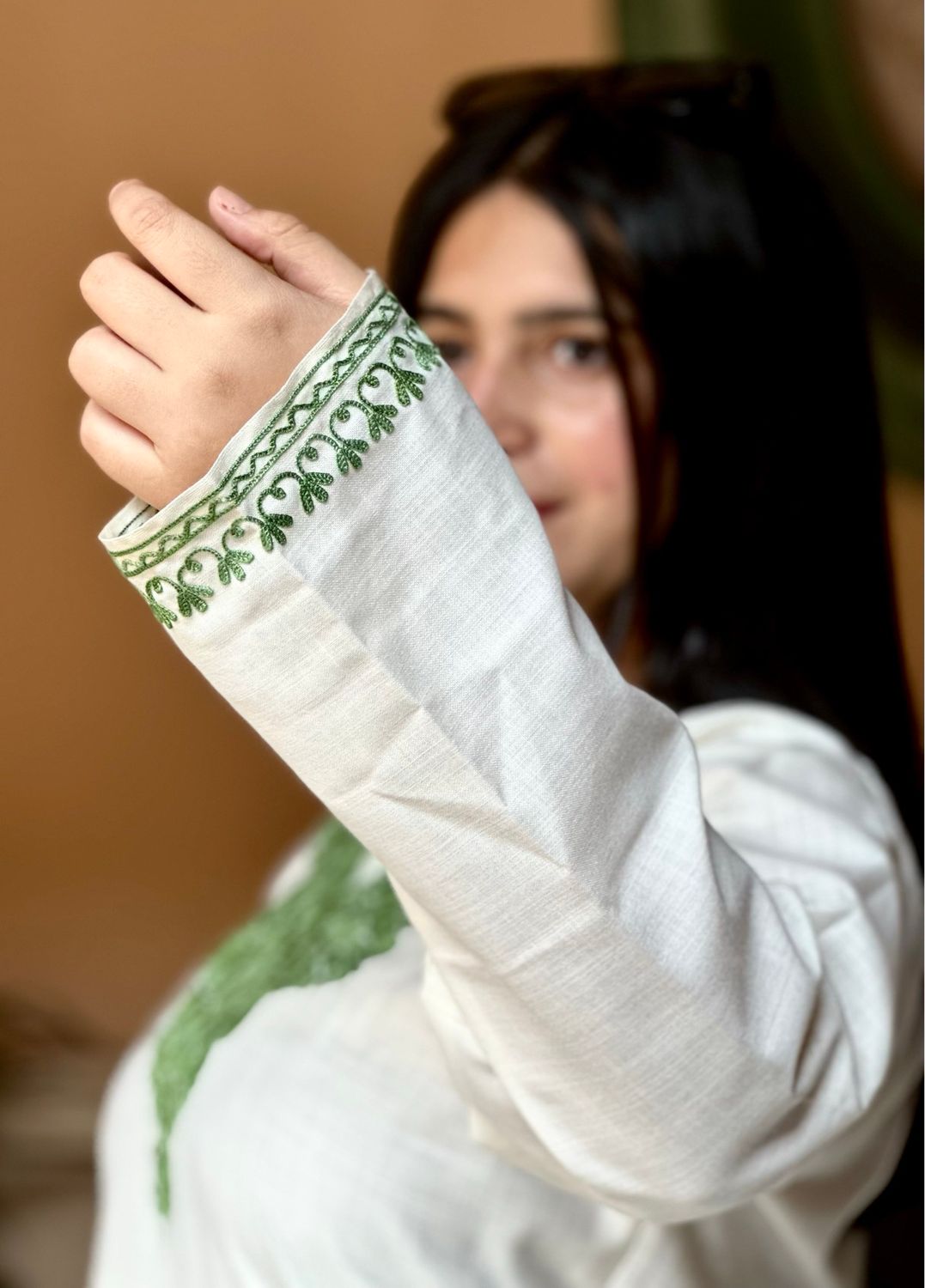 “RUKSANA” Cotton Kashmiri Kurta
