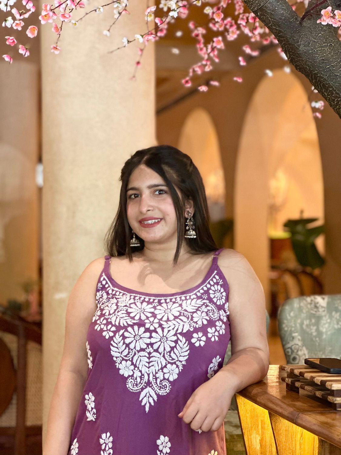 “NAVYA” Noodle Strap Short Kurta