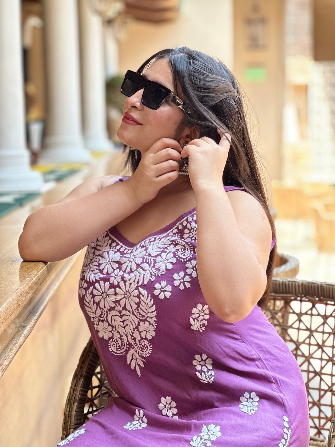 “NAVYA” Noodle Strap Short Kurta