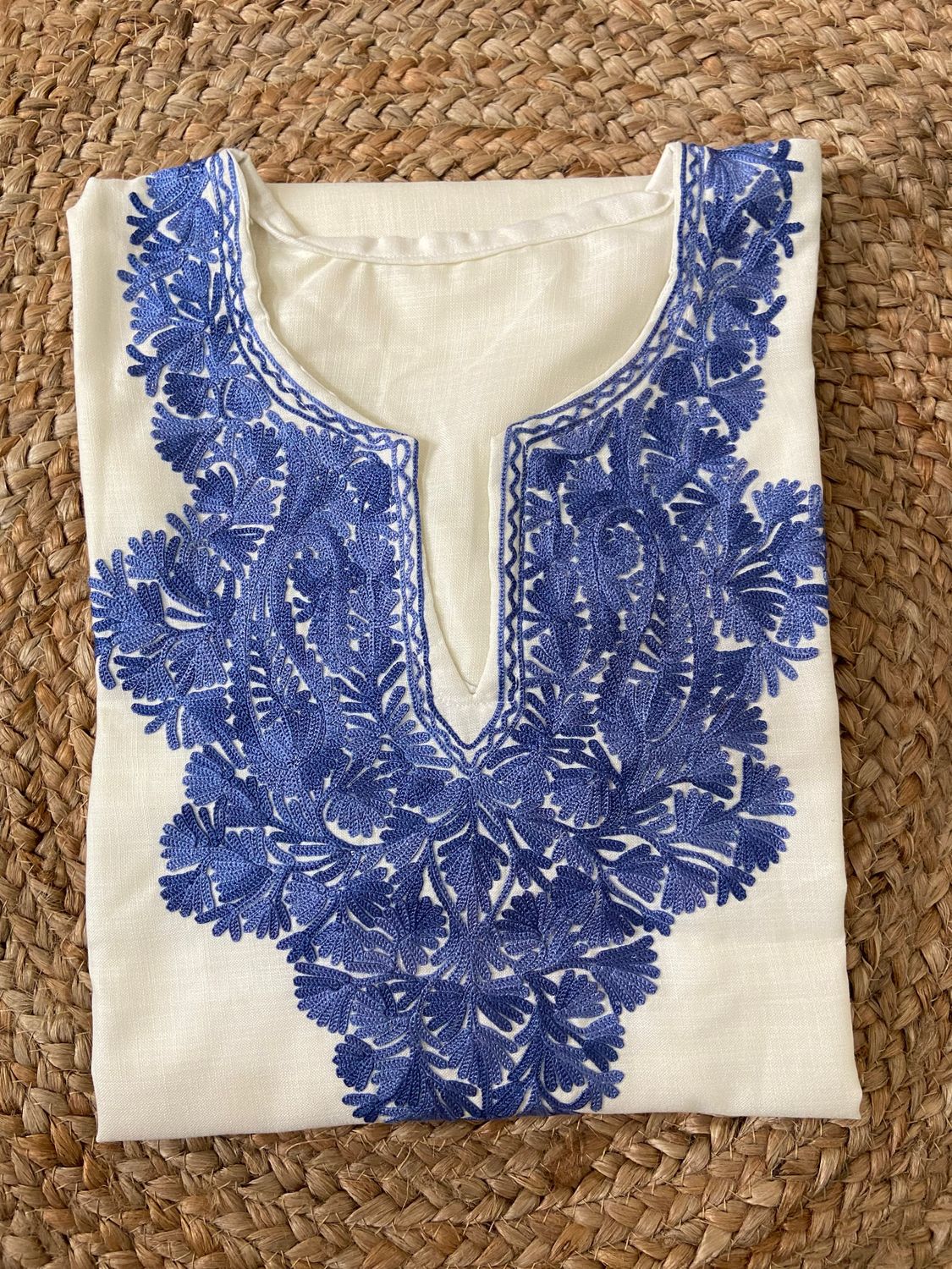 “RUKSANA” Cotton Kashmiri Kurta