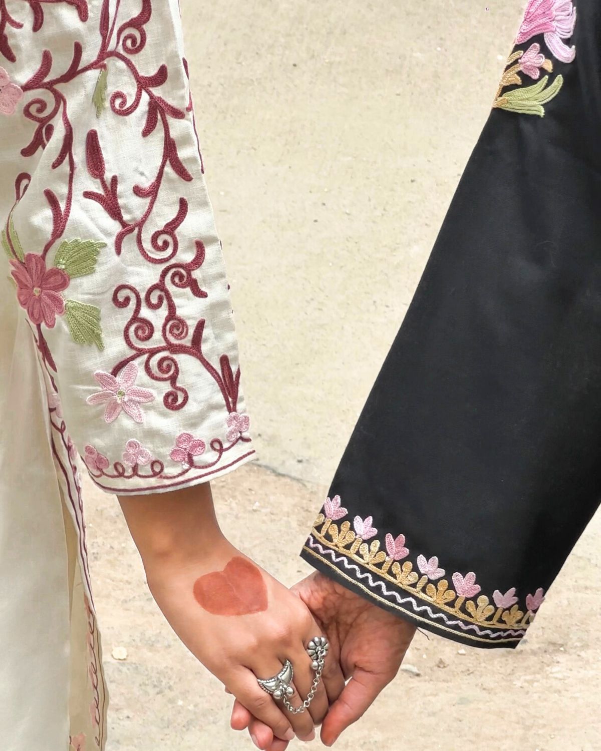 “SABINA” Kashmiri Embroidered Co-Ord Set