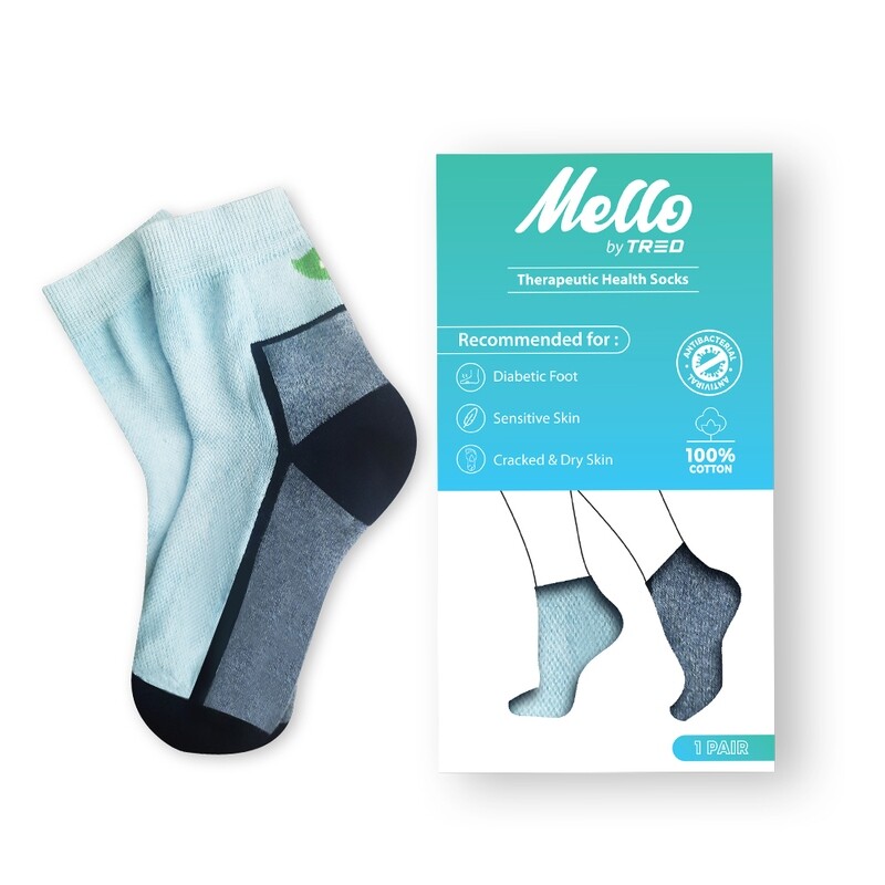 Mello Therapeutic socks - For diabetic swollen foot, blood circulatory problems